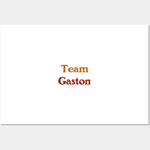 Team Gaston Wall Art by FandomTrading